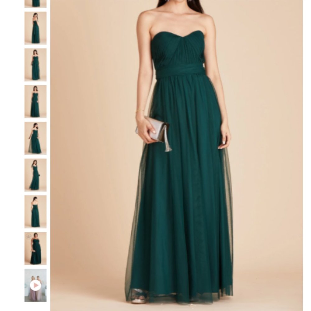 Emerald  Birdy Grey Strapless Dress